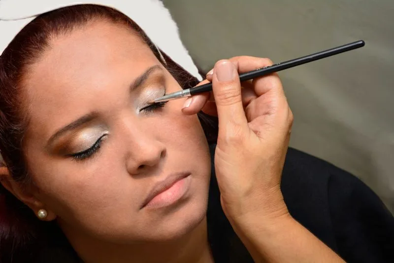 HD makeup application